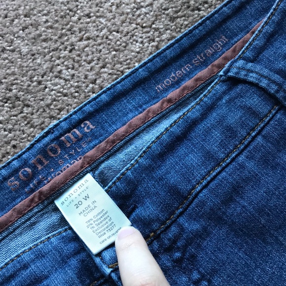 🔅Sold - Medium Wash Jeans. - Picture 3 of 4